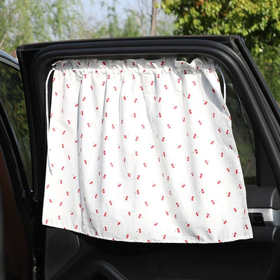 Cross-border wholesale car sun protection – Sun shade - cherry-leaflet-boundless