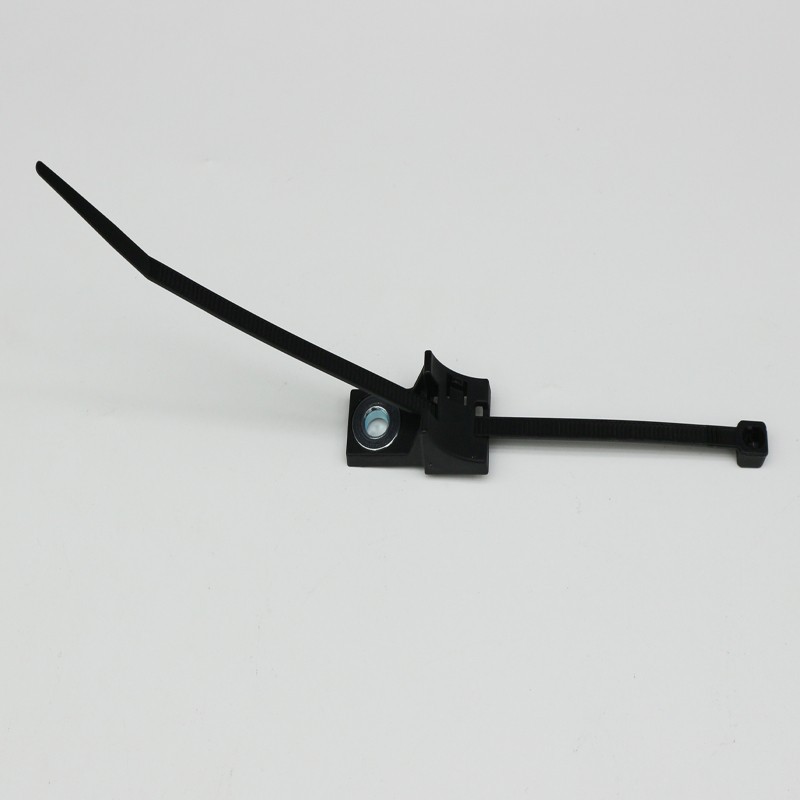 单双头基板扎带强力束线固定电线捆绑带固定器电线带固定器