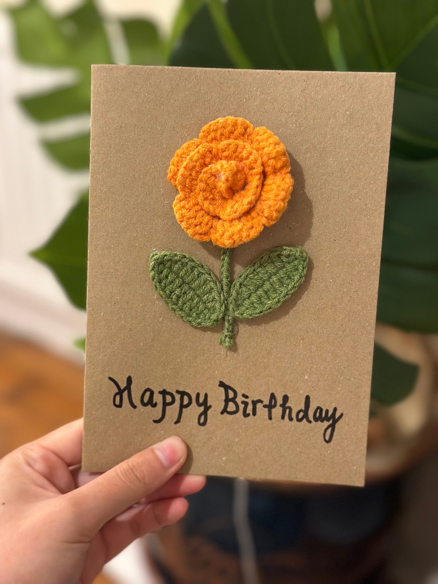 [완성된 축하 카드] 황금 장미