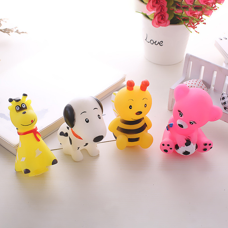 Accesorios de carro de bebé PVC vinilo para niños juguete para mascotas mordedura de perro sonido Procesamiento de juguete personalización image 1