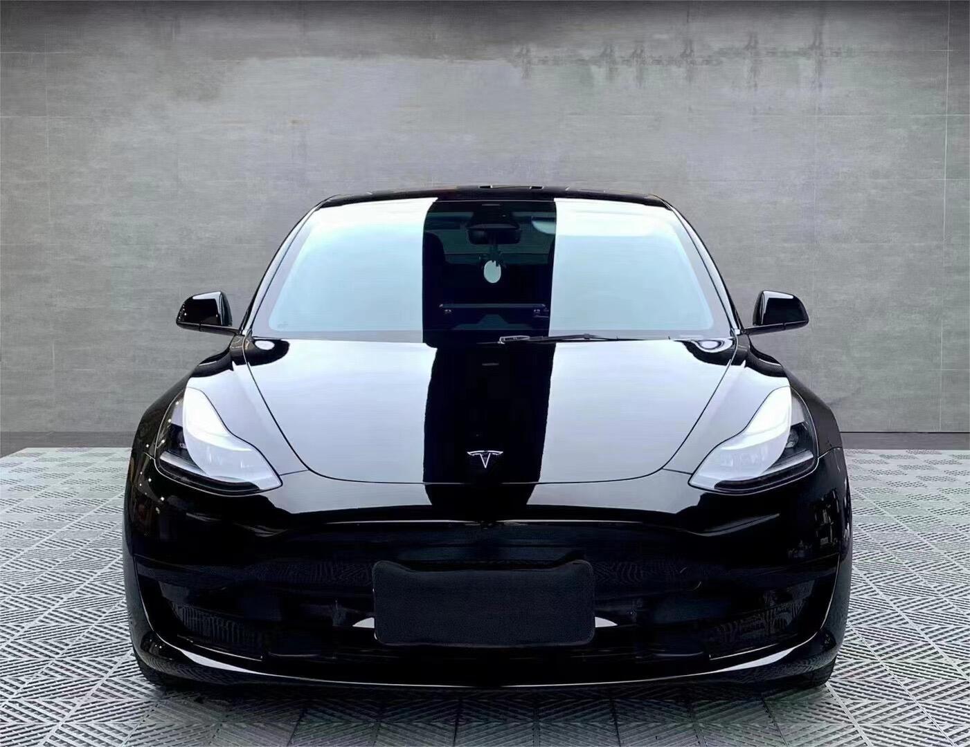 Pet Soft Film Piano Black Car Wrap Glossy Black Car Body Color Change Film Roof Film Modification Paint Protection Film Accord