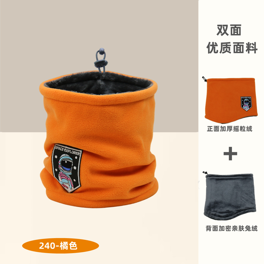 Piman Duo-cubierta para el cuello a prueba de viento para ciclismo, máscara con capucha cálida de lana polar para deportes al aire libre, invierno, otoño e invierno