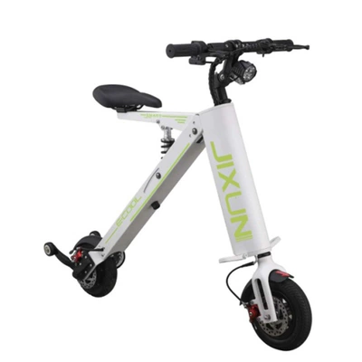 Qatlanan elektrik skuterlər Ultra-Light Mini Electric Scooter for - white