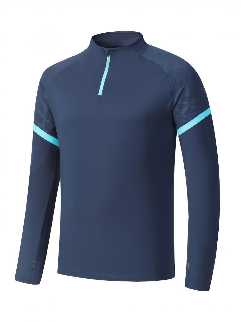 Suéter deportivo de entrenamiento con cremallera para hombres primavera, otoño, invierno, atletismo y atletismo, carrera y fitness JG2301