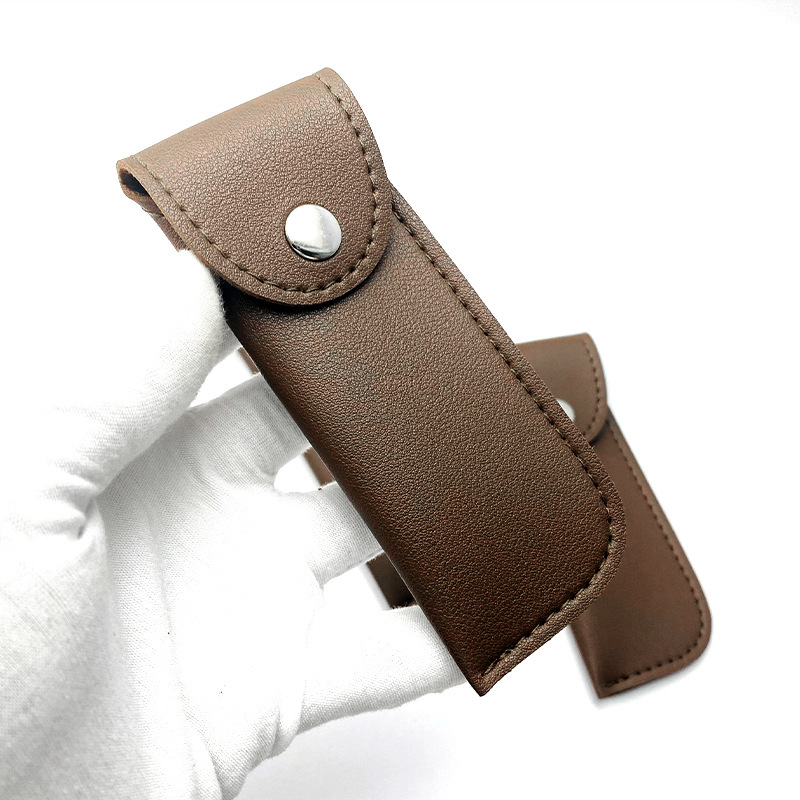 Sheath/Leather Sheath PU Leather Knife Sheath Knife Pouch Outdoor Small Straight Knife Sheath PU Faux Leather Knife Sheath