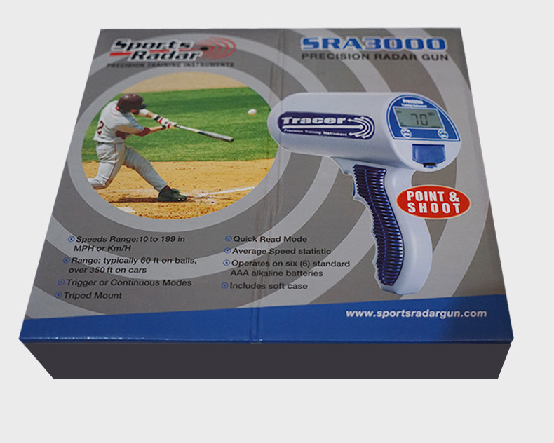 TRACER SRA3000 Handheld Radar Speed Meter Vehicle Speed Tester Replace 101921