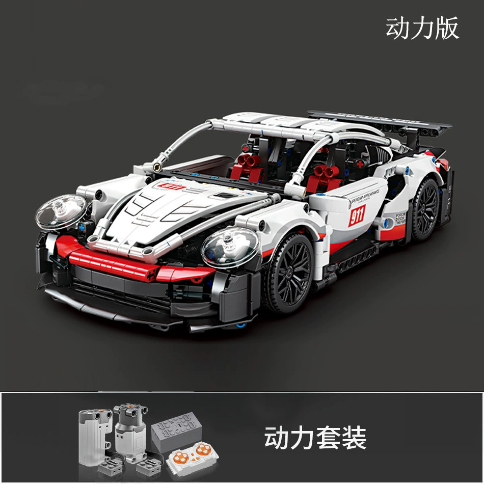 Lego, constructor, starry sky, racing car, toy, car model, punk style, remote control