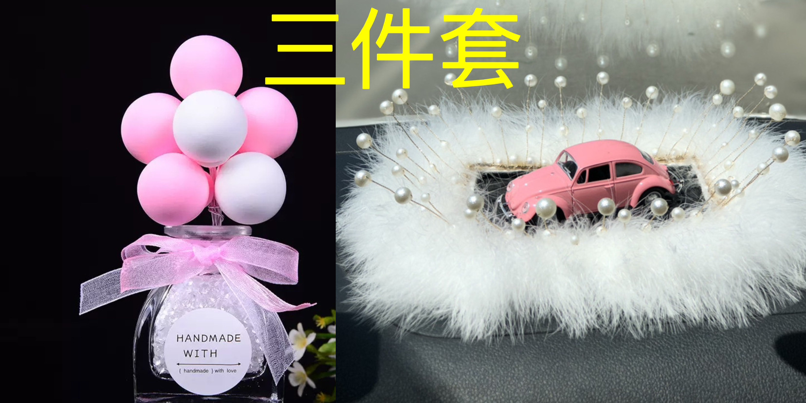 Artículo creativo de la chica del mar adornos de automóviles perfume encantador ángel perfume de automóvil perla base de diamante perfumado perdurable