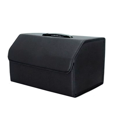 and Removable Storage Box, Car storage bag/box - pure-black-model-extra-large-653030cm