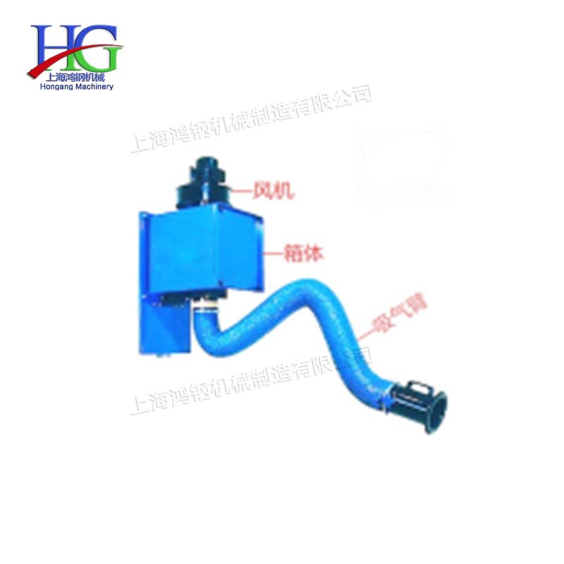 工业壁挂式焊烟净化器 电焊氩弧焊烟尘过滤器 双臂烟雾净化设备