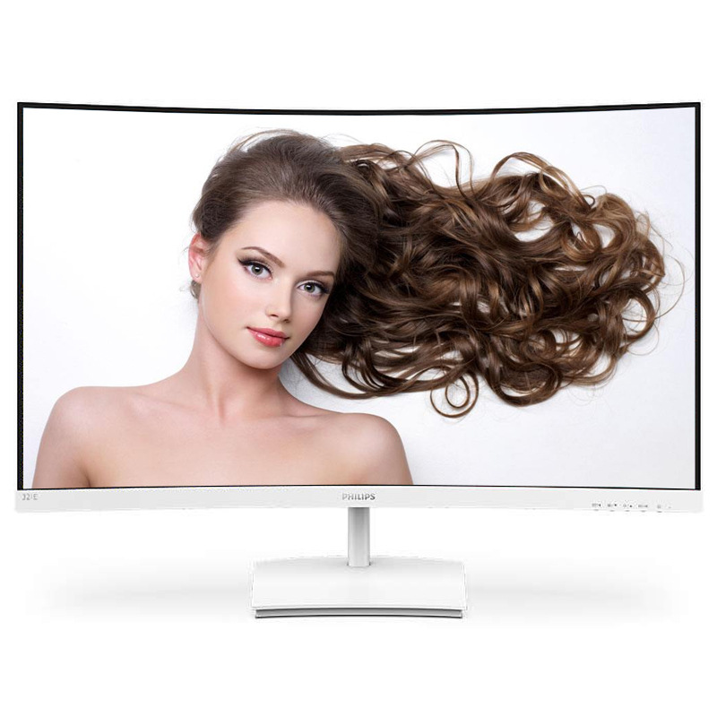 Philips 321E1SCW 32 curved surface Liquid crystal display White