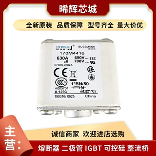 170M4416 1704415 全新原装快熔断器量大从优型号齐全RS34 茗熔