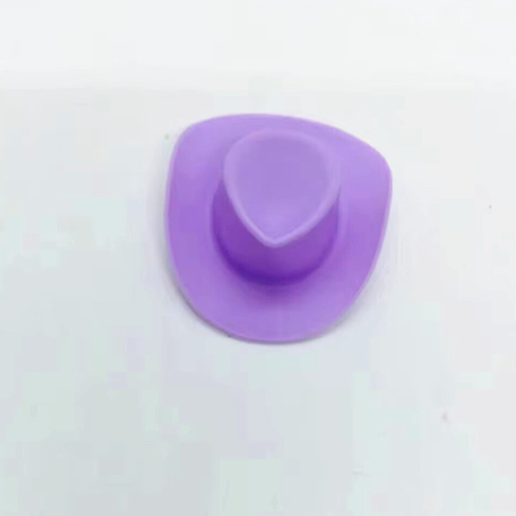 5.4cm mini sombrero accesorios juguetes de vaca sombrero de paja creativo transfronterizo joyería DIY accesorios sombrero de plástico