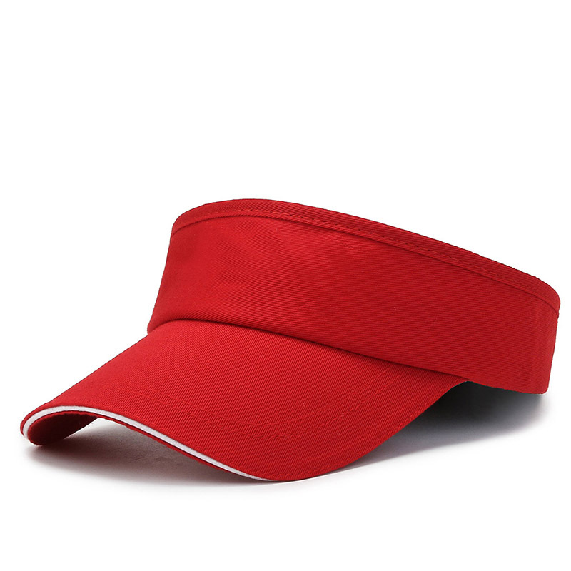 Outdoor Running For Women Summer Sun Protection Hat Cycling Visor Baseball Cap With Logo Print_voghion.com