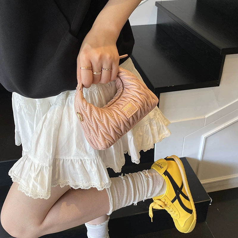 Маленькая ручная сумка на плечо для принцессы, маленькая сумка, стиль Chanel, семейный стиль