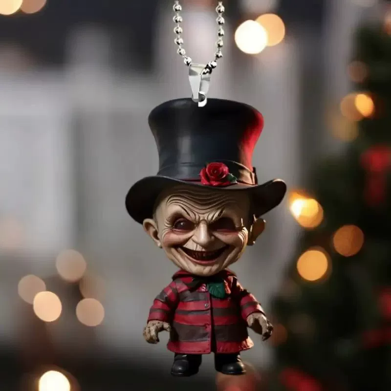 Хэллоуин новый ужас маг подвеска трансграничный акриловой самолет зеркало заднего вида подвеска домашний кулон