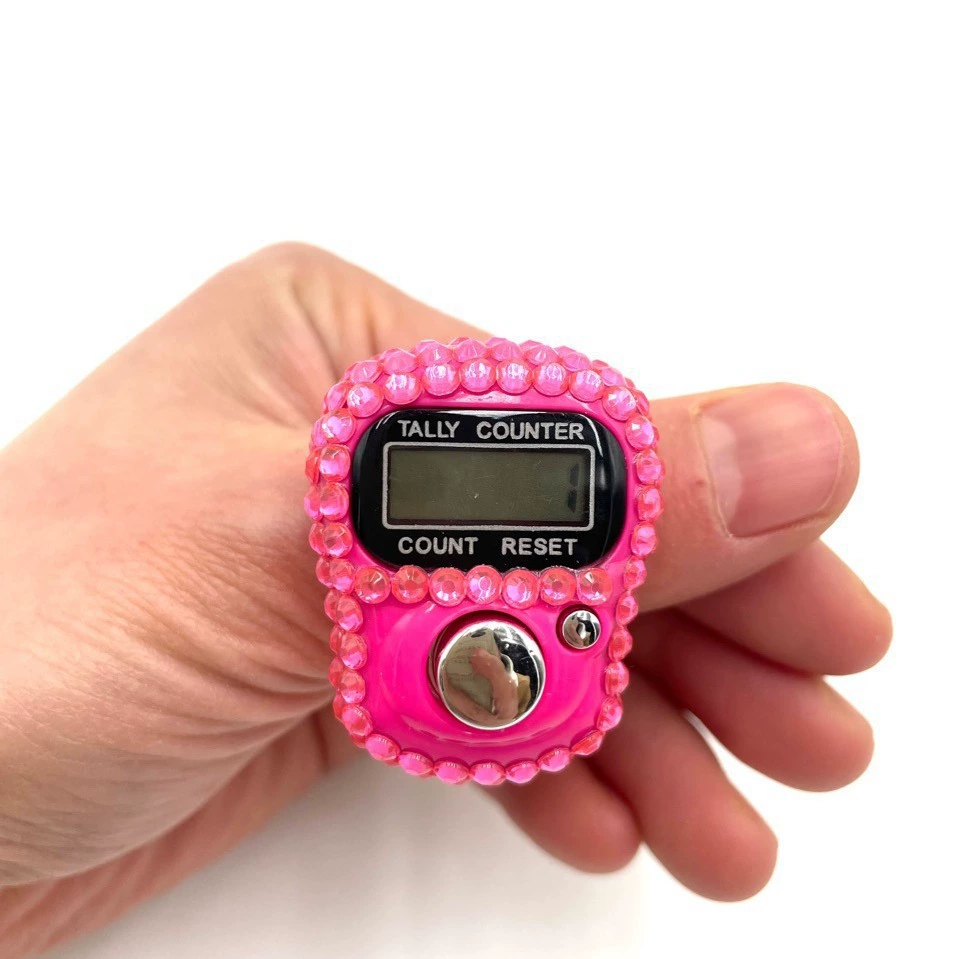 Электронный счетчик-пальчик для подсчета количества точек оптом Xiyin, эксклюзивно для Amazon, портативное устройство с цифровым дисплеем, хит продаж