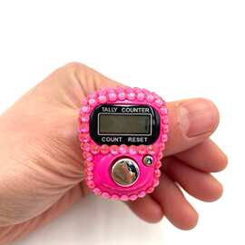 点钻手指电子计数器货批发希音亚马逊跨境专供手持数显热销数码