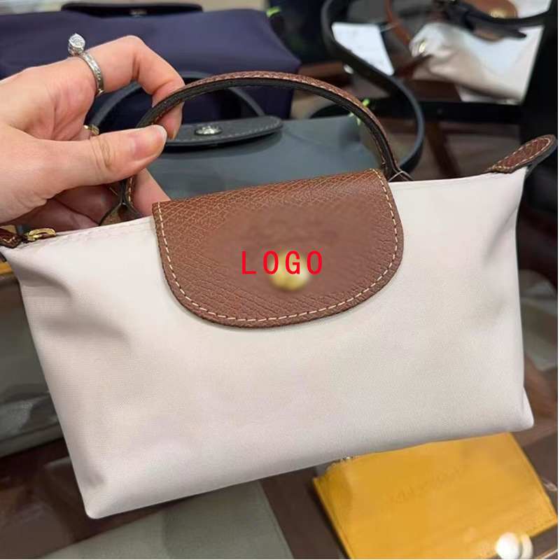Longxiang Bag Mini Dumpling Bag Coin Mobile Phone Bag Nylon Shoulder Handbag Crossbody Single Handle Hand Carry Fashion Women's Bag