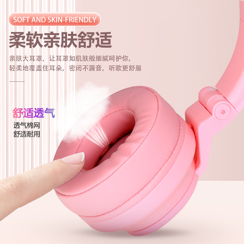 Nuevo gradiente de color auricular inalámbrico JST-29PRO Bluetooth tarjeta plegable huaqiang Norte Venta caliente