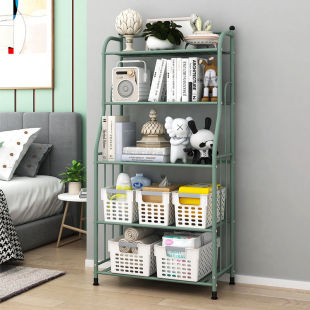 Storage Rack Iron Floor-Standing Bookshelf Multi-Layer Kitchen Microwave Oven Storage Rack Bathroom Storage Rack Balcony Flower Rack