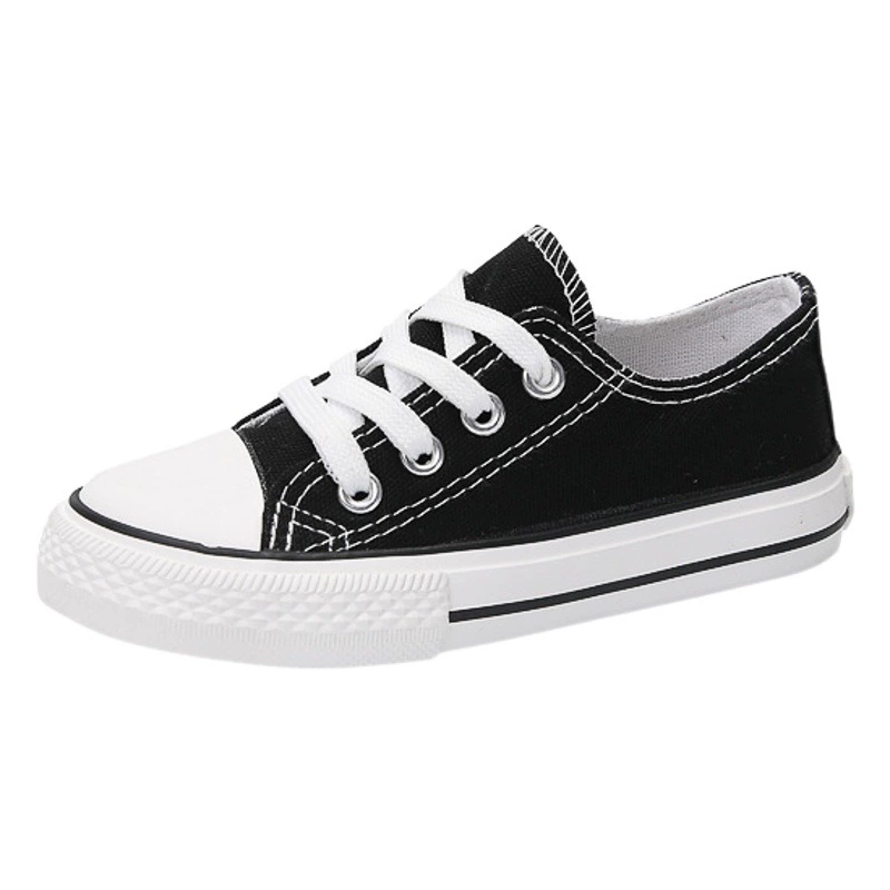 Детская парусиновая обувь, весна-осень 2021, низкие кроссовки в корейском стиле, обувь для мальчиков и девочек, детские белые туфли, повседневная тканевая обувь