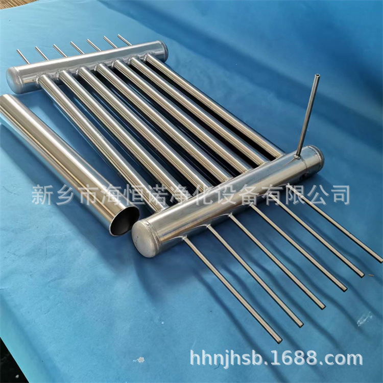 LQT02B预冷盘管带法兰冷却器 高温取样不锈钢筒型冷却器