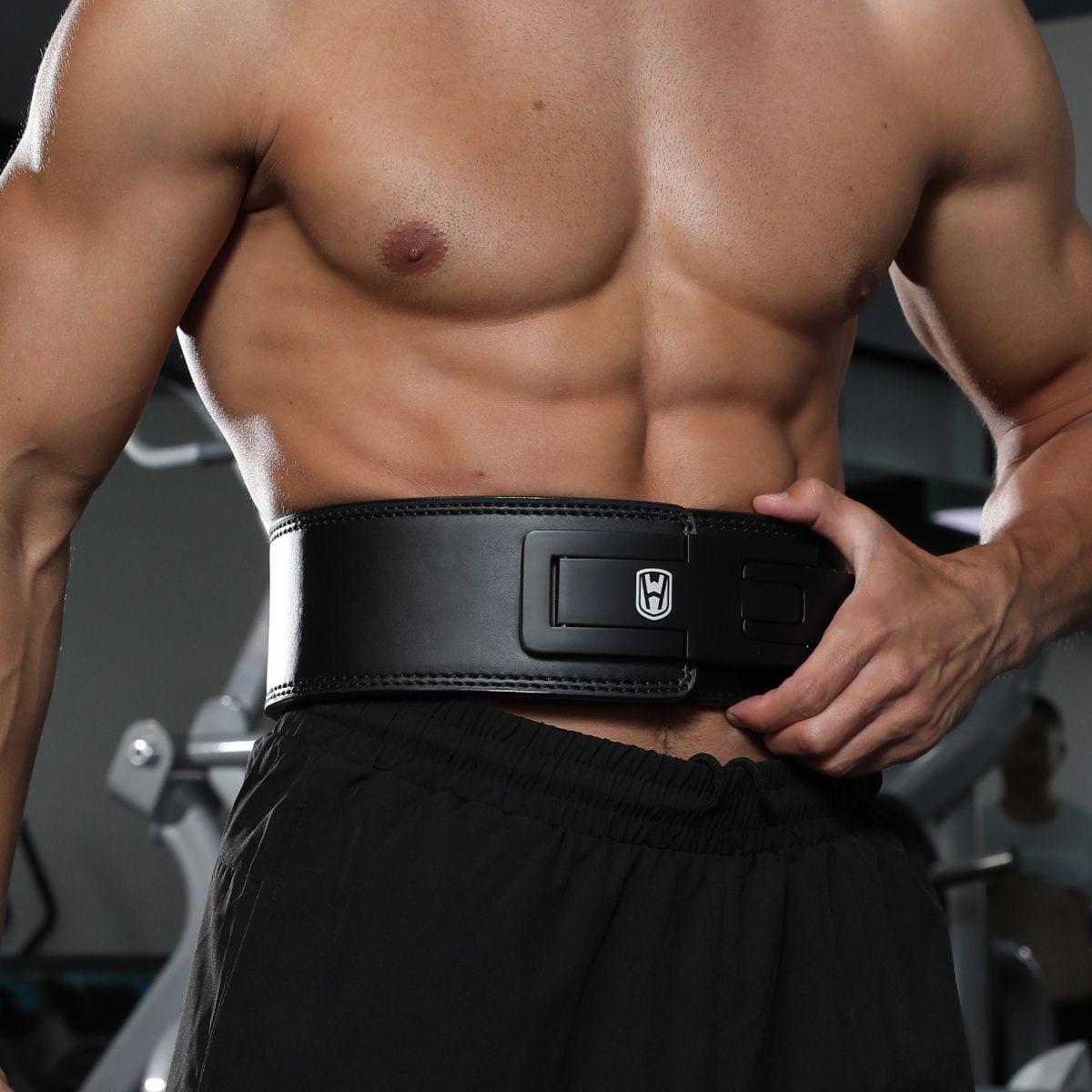 13MM acondicionamiento cinturón de fuerza de cuero de vaca palanca de levantamiento de pesas cintura de cintura unisex nivel de competencia profesional