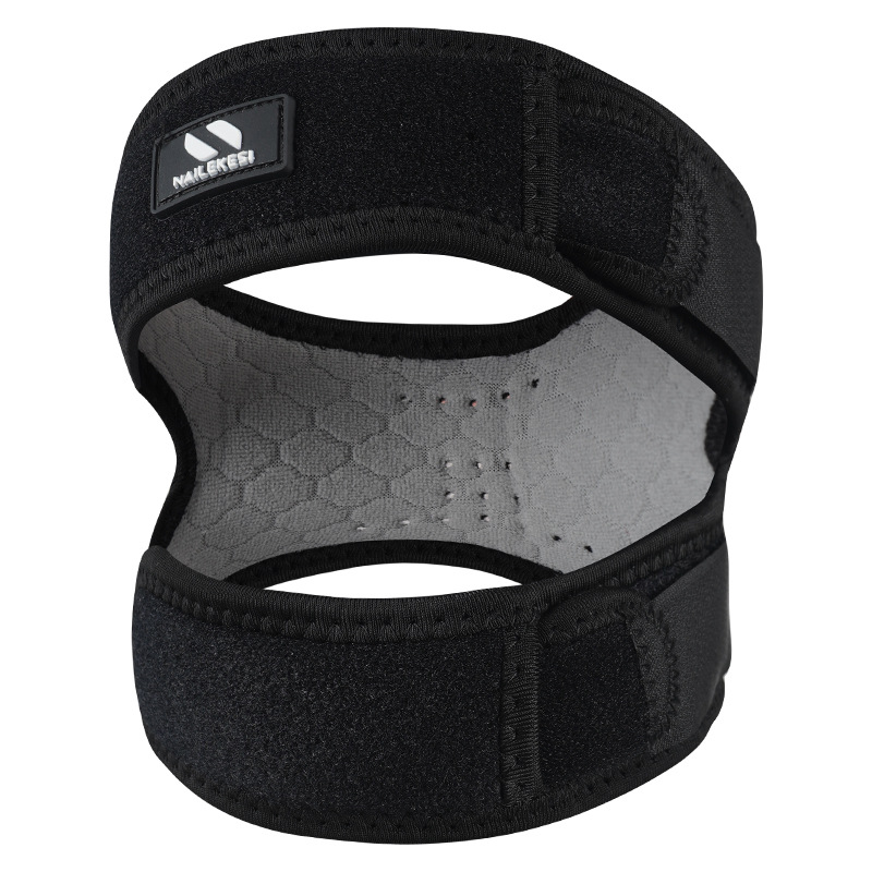 Cinta de rótula de silicona, absorción de impactos de verano, presión, transpirable, rodilleras, deportes femeninos, correr profesional, saltar la cuerda, fitness, baloncesto masculino, venta al por mayor