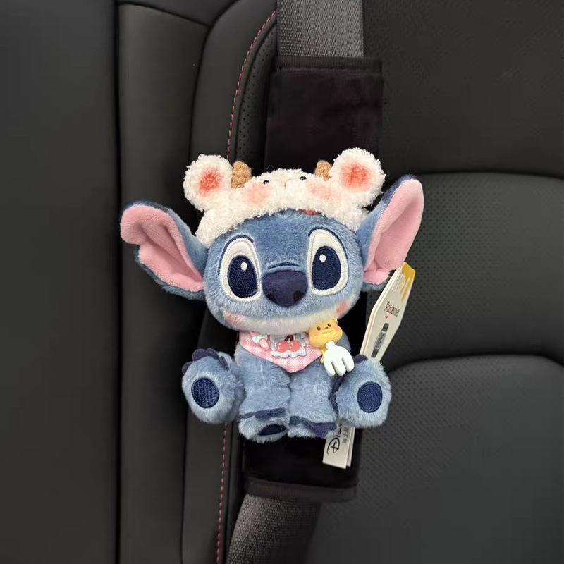 本物のストーミー・ビースト スティーバンカーインテリア かわいい人形 車の肩パッド 安全ベルト装飾 ギフト|undefined
