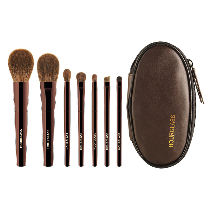 HOURGLASS メイクブラシ ルースパウダーブラシ ブラッシュブラシ ファンデーションブラシ アイシャドウブラシ コンシーラーブラシ リップブラシ メイクブラシのフルセット|undefined