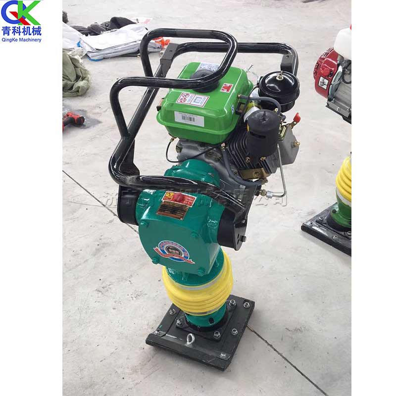 建筑路基桥桩夯实机 手持式电动冲击夯 混凝土路面夯实平整机