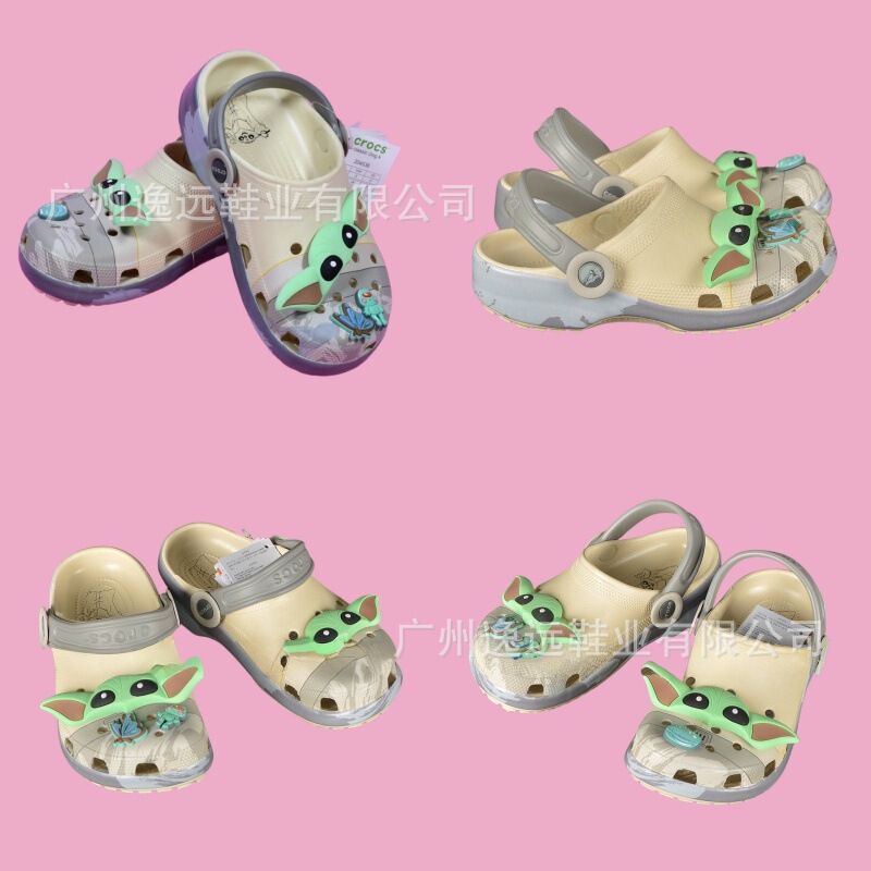 Star Wars Co-Branded Cross New Crocs Fashionable Outdoor Casual Beach Shoes Family Sandals and Slippers