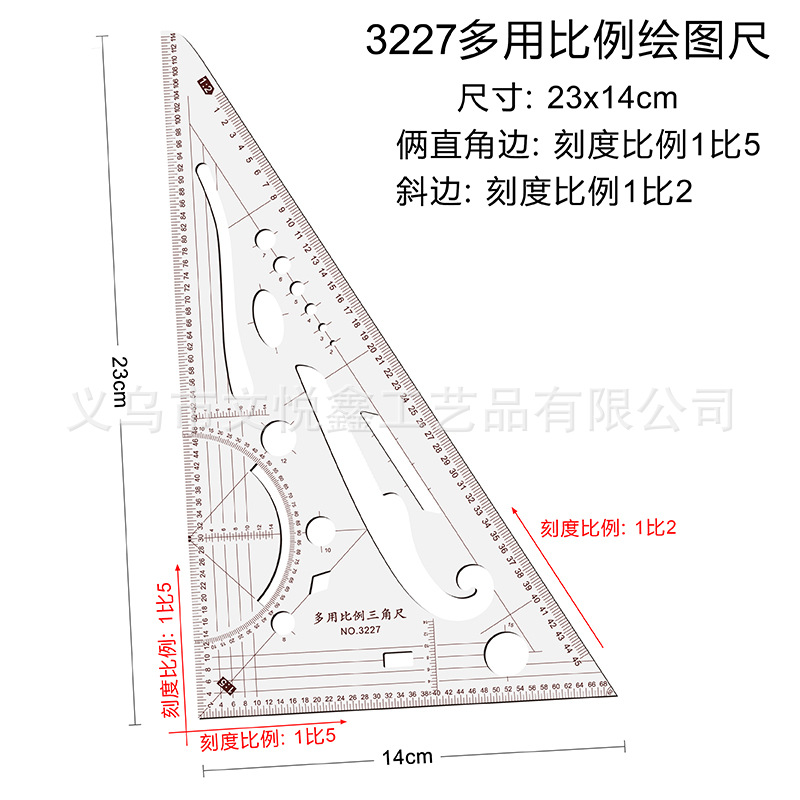 3227 triangular scale