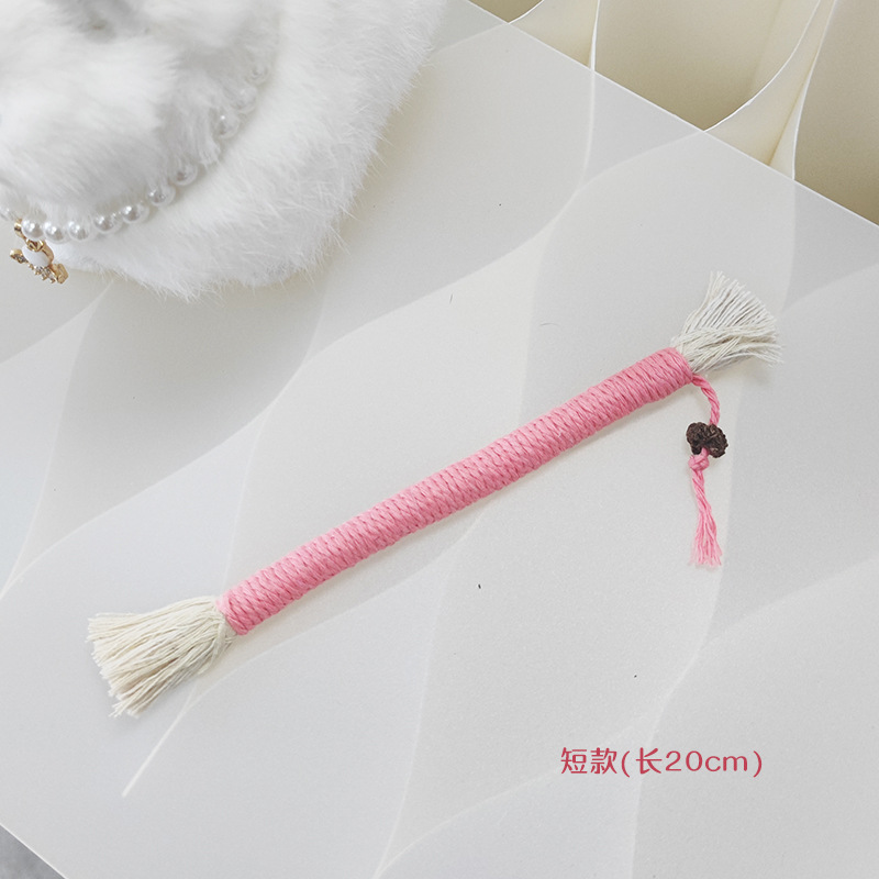 20cm 짧은 바이트 로프 (핑크)