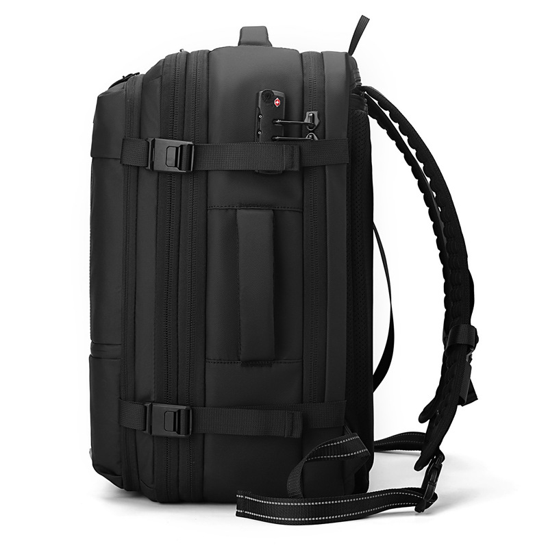Cross-border New Product All-in-One Vacuum Compression Backpack Large Capacity Expandable Computer Waterproof Travel Bag_voghion.com