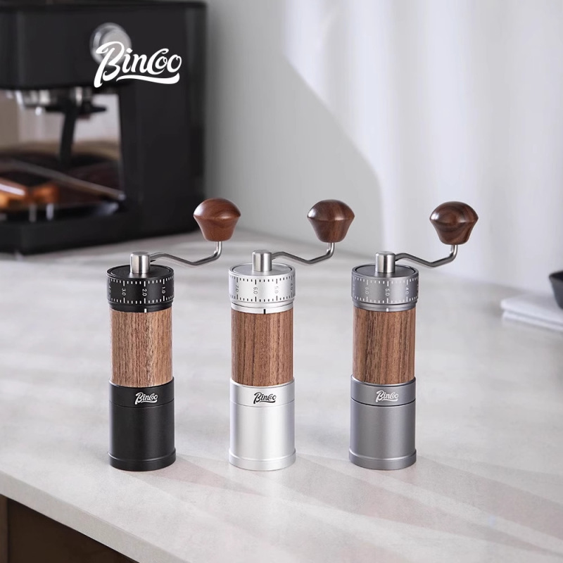 Bincoo Manual Coffee Grinder Hand-Cranked Coffee Bean Grinder Manual Coffee Machine Manual Grinder Coffee Bean Grinder