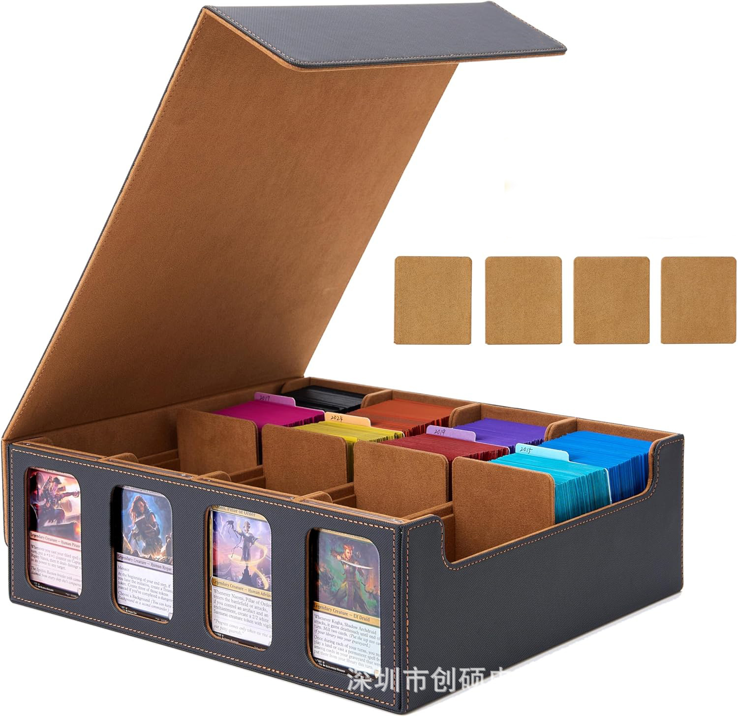 T325 격자 무늬 블랙 골드