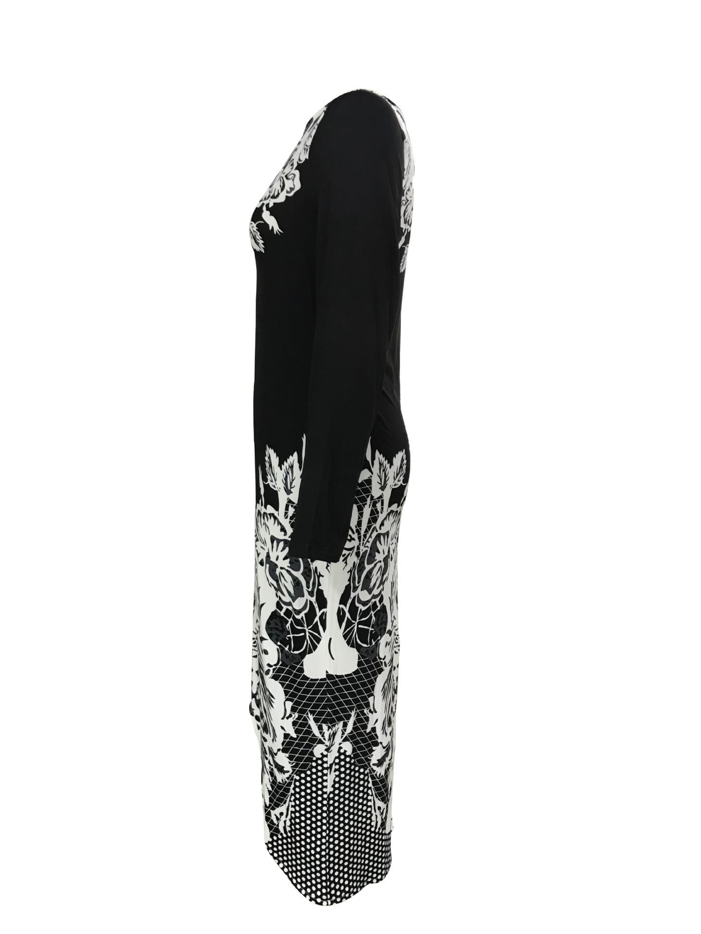 Robe Cheongsam cintrée à la taille, style urbain, élégante et décontractée_voghion.com