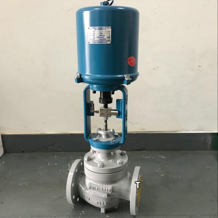 电动流量调节阀 ZDLM-40P DN40 电子式不锈钢电动套筒调节阀 ZDLM