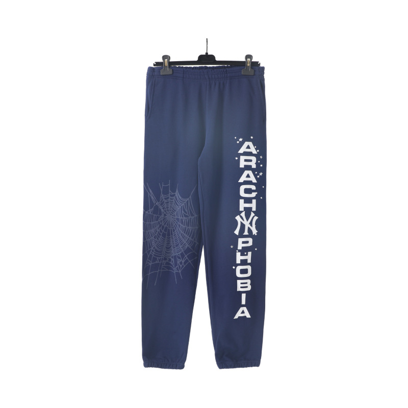 Sp1derヒップホップ歌手Young Thugと同じスタイルのフォームレター555555カップル用パーカーPinkスウェットシャツ|undefined