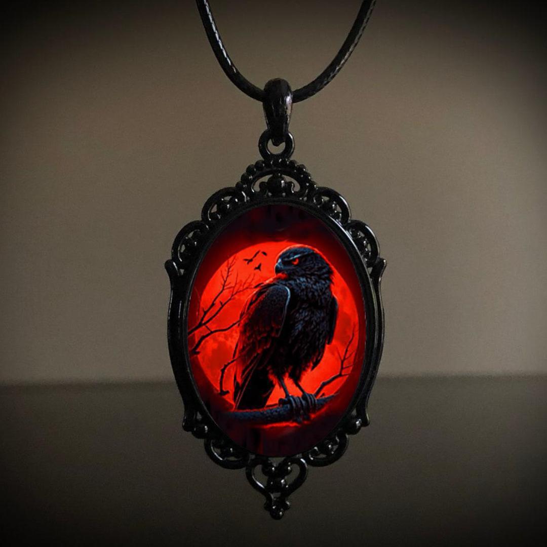 Chencui Gothic Halloween Pendant Necklace_voghion.com