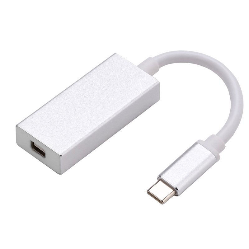 type-c to mini minidp adapter usb c to DisplayPort computer adapter 4K screen cable