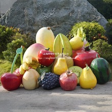 玻璃钢农作物瓜果蔬菜观光园装饰水果雕塑农业农产品景观摆件