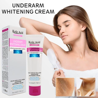 跨境曲酸腋窝霜腋下提亮滋润防臭止汗霜批发whitening cream