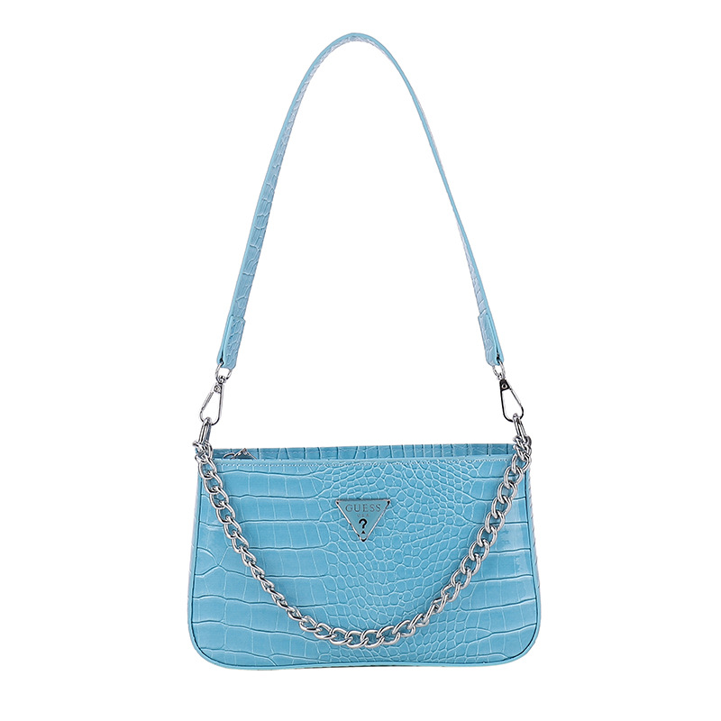 2023 nuevo bolso de cadena de color caramelo patrón de piedra bolso crossbody de un solo hombro El Comercio exterior popular de este año bolsa de axilas de un hombro hembra