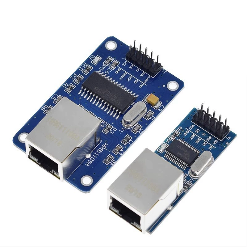Сетевой модуль ENC28J60, интерфейс SPI, Ethernet для микроконтроллера, модуль расширения