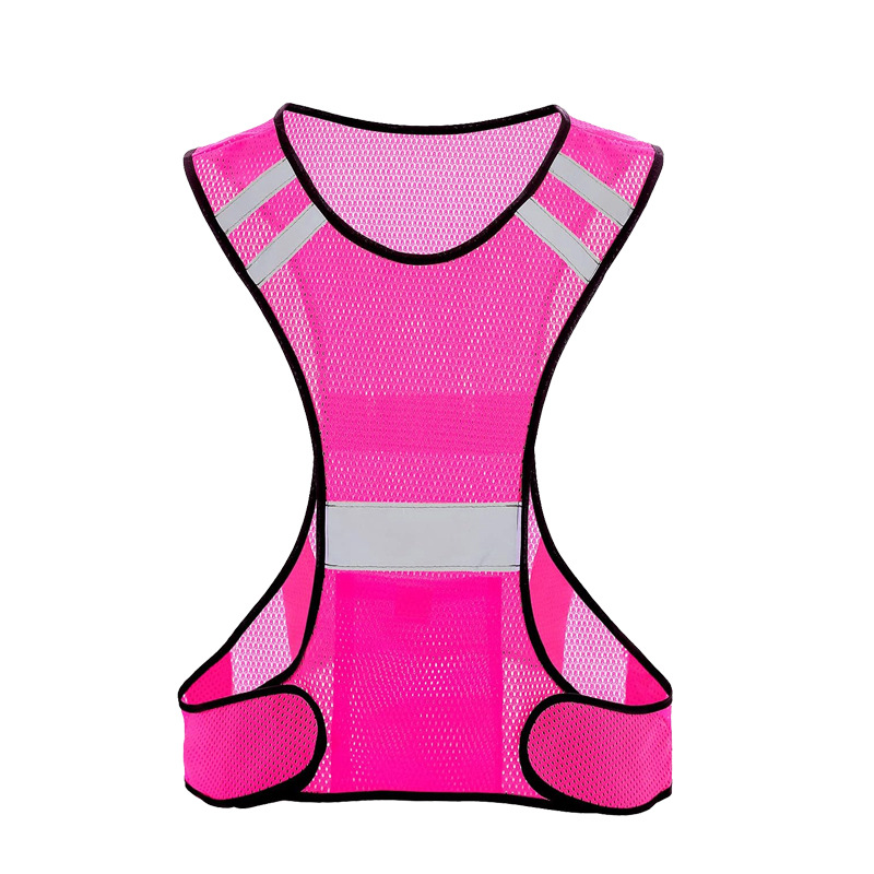 Venta directa de fábrica rápido popular deportes chaleco reflectante noche corriendo al aire libre chaleco reflectante