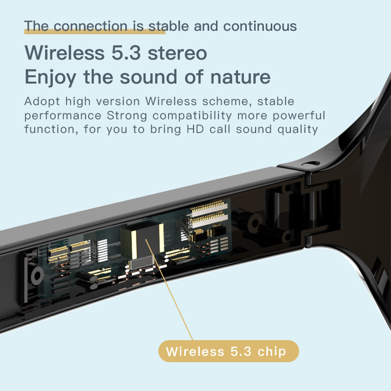 2023モデルF06 F07 F08スマートブルートゥースメガネ伝導黒科学技術アウトドアスポーツサングラス|undefined