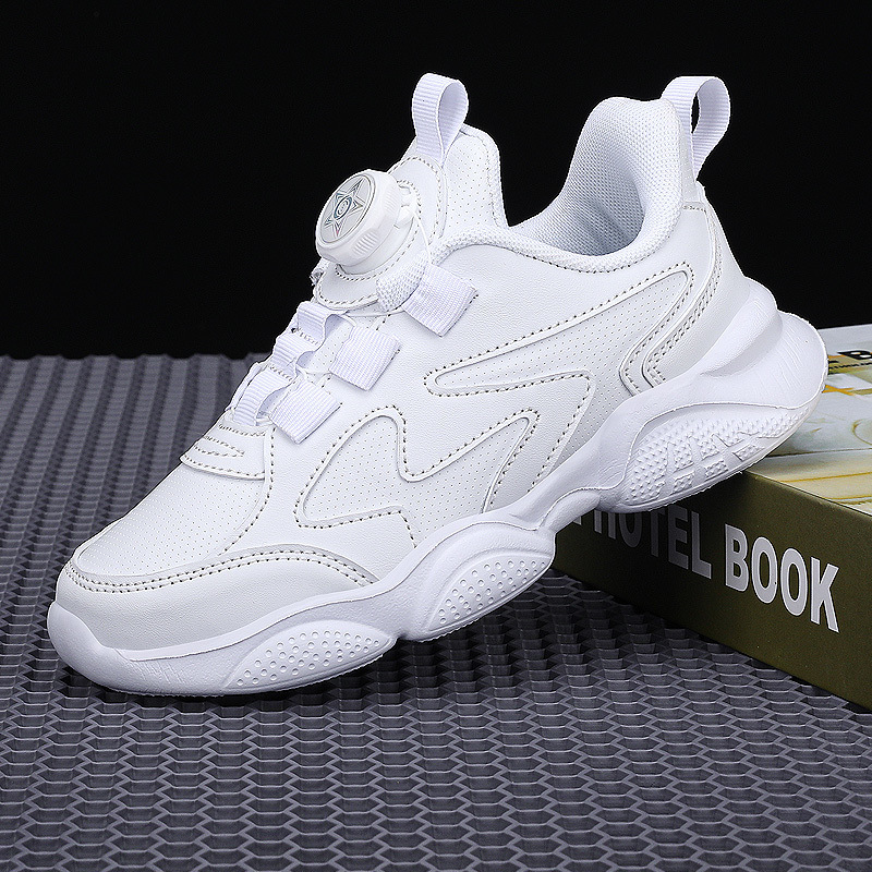 화이트 [회전 가죽 표면]